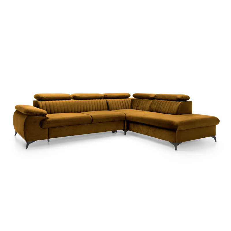 Ecksofa Ving – modernes Ecksofa mit Schlaffunktion und Stauraum