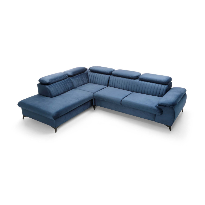 Ecksofa Ving – modernes Ecksofa mit Schlaffunktion und Stauraum