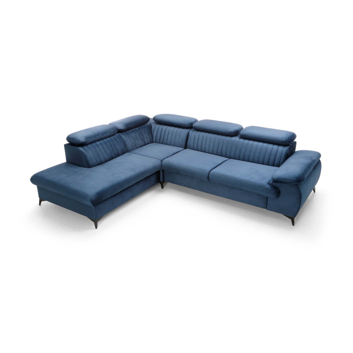 Ecksofa Ving – modernes Ecksofa mit Schlaffunktion und Stauraum