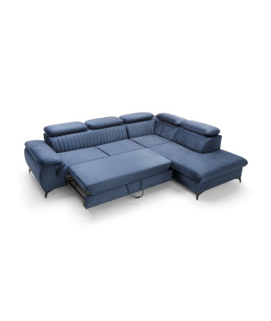 Ecksofa Ving – modernes Ecksofa mit Schlaffunktion und Stauraum