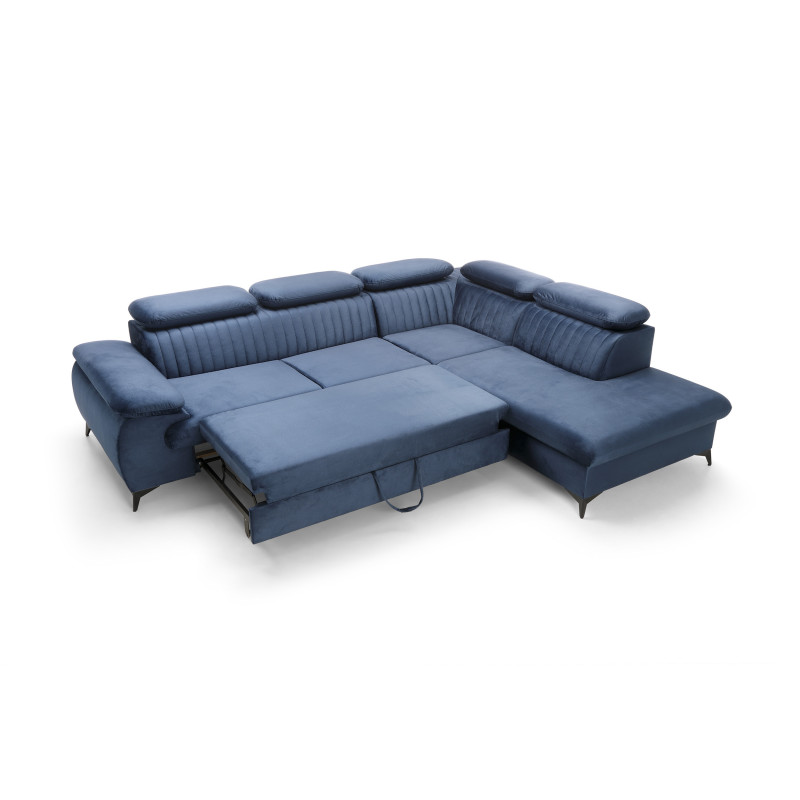 Ecksofa Ving – modernes Ecksofa mit Schlaffunktion und Stauraum
