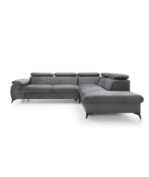 Ecksofa Ving – modernes Ecksofa mit Schlaffunktion und Stauraum