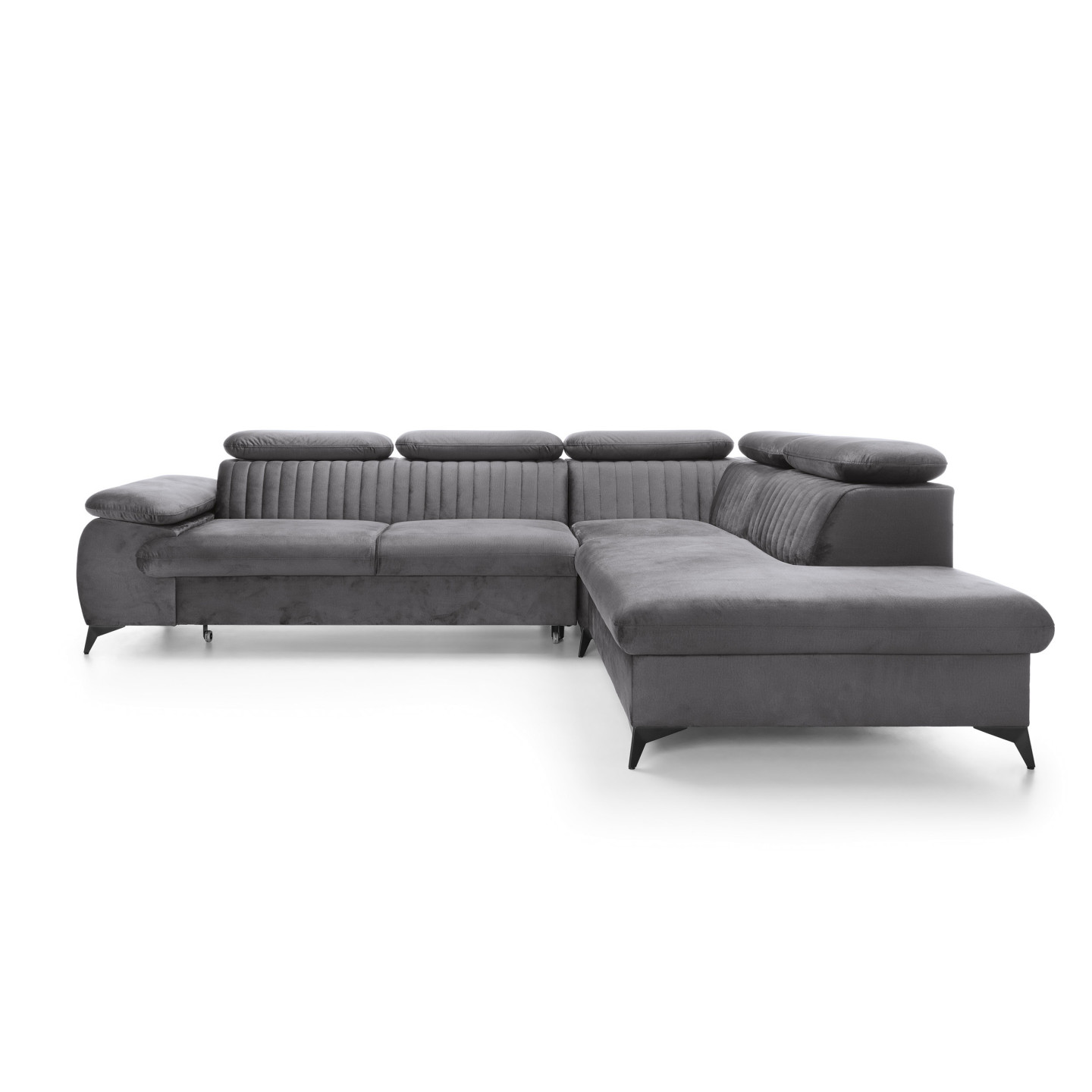 Ecksofa Ving – modernes Ecksofa mit Schlaffunktion und Stauraum