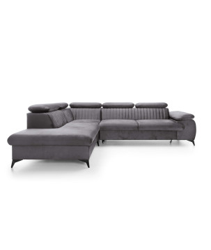 Ecksofa Ving – modernes Ecksofa mit Schlaffunktion und Stauraum