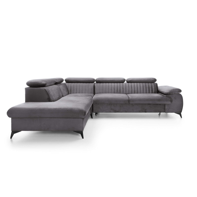 Ecksofa Ving – modernes Ecksofa mit Schlaffunktion und Stauraum