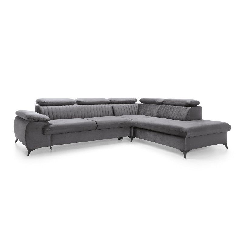 Ecksofa Ving – modernes Ecksofa mit Schlaffunktion und Stauraum