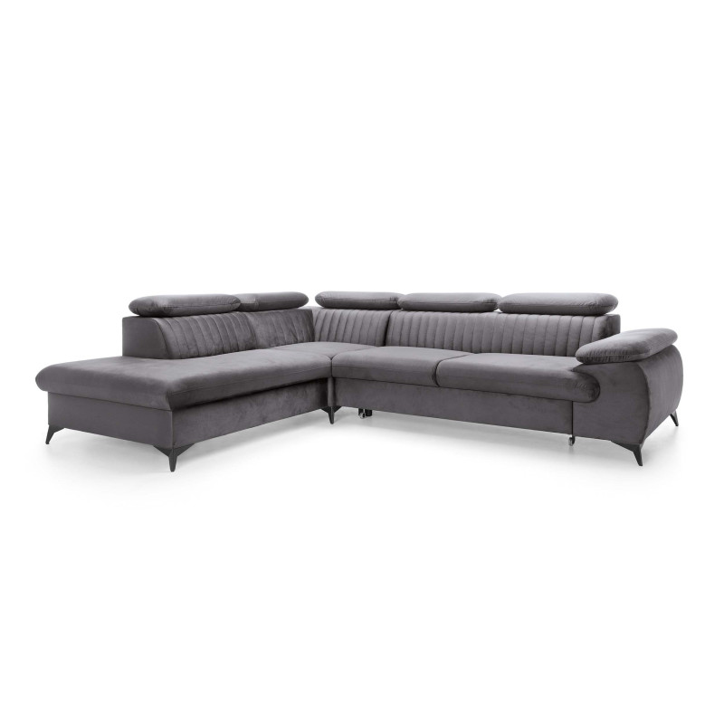 Ecksofa Ving – modernes Ecksofa mit Schlaffunktion und Stauraum