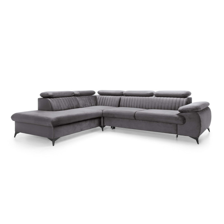 Ecksofa Ving – modernes Ecksofa mit Schlaffunktion und Stauraum
