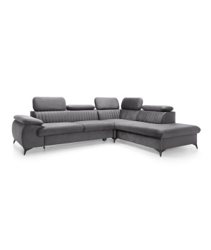 Ecksofa Ving – modernes Ecksofa mit Schlaffunktion und Stauraum