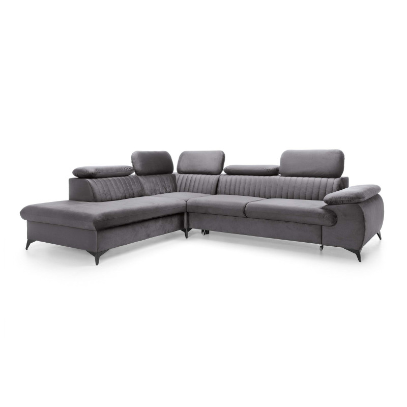 Ecksofa Ving – modernes Ecksofa mit Schlaffunktion und Stauraum