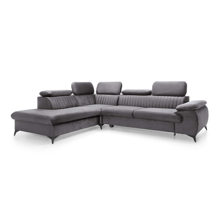 Ecksofa Ving – modernes Ecksofa mit Schlaffunktion und Stauraum