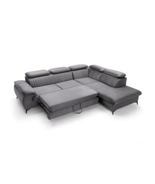 Ecksofa Ving – modernes Ecksofa mit Schlaffunktion und Stauraum