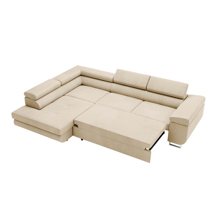 Ecksofa VENUS – modernes L-förmiges Sofa mit Schlaffunktion