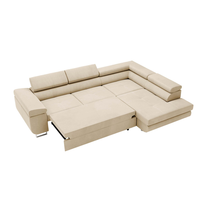 Ecksofa VENUS – modernes L-förmiges Sofa mit Schlaffunktion