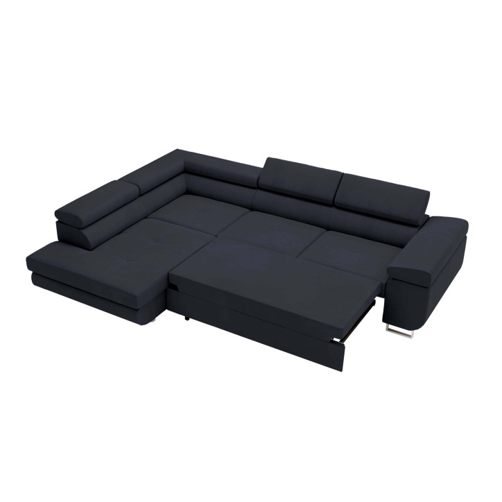 Ecksofa VENUS – modernes L-förmiges Sofa mit Schlaffunktion