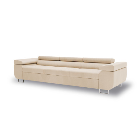 VENUS 3 Sofa – Ausziehsofa mit Bettkasten und verstellbaren Kopfstützen