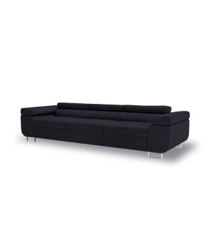 VENUS 3 Sofa – Ausziehsofa mit Bettkasten und verstellbaren Kopfstützen