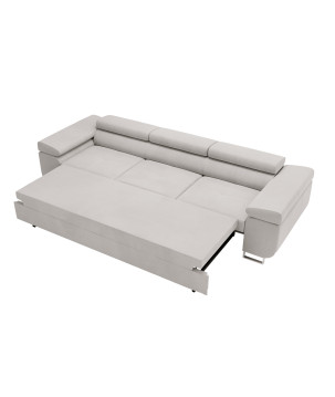 VENUS 3 Sofa – Ausziehsofa mit Bettkasten und verstellbaren Kopfstützen