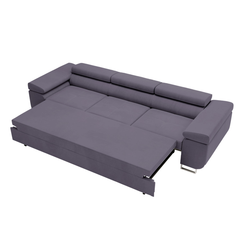 VENUS 3 Sofa – Ausziehsofa mit Bettkasten und verstellbaren Kopfstützen