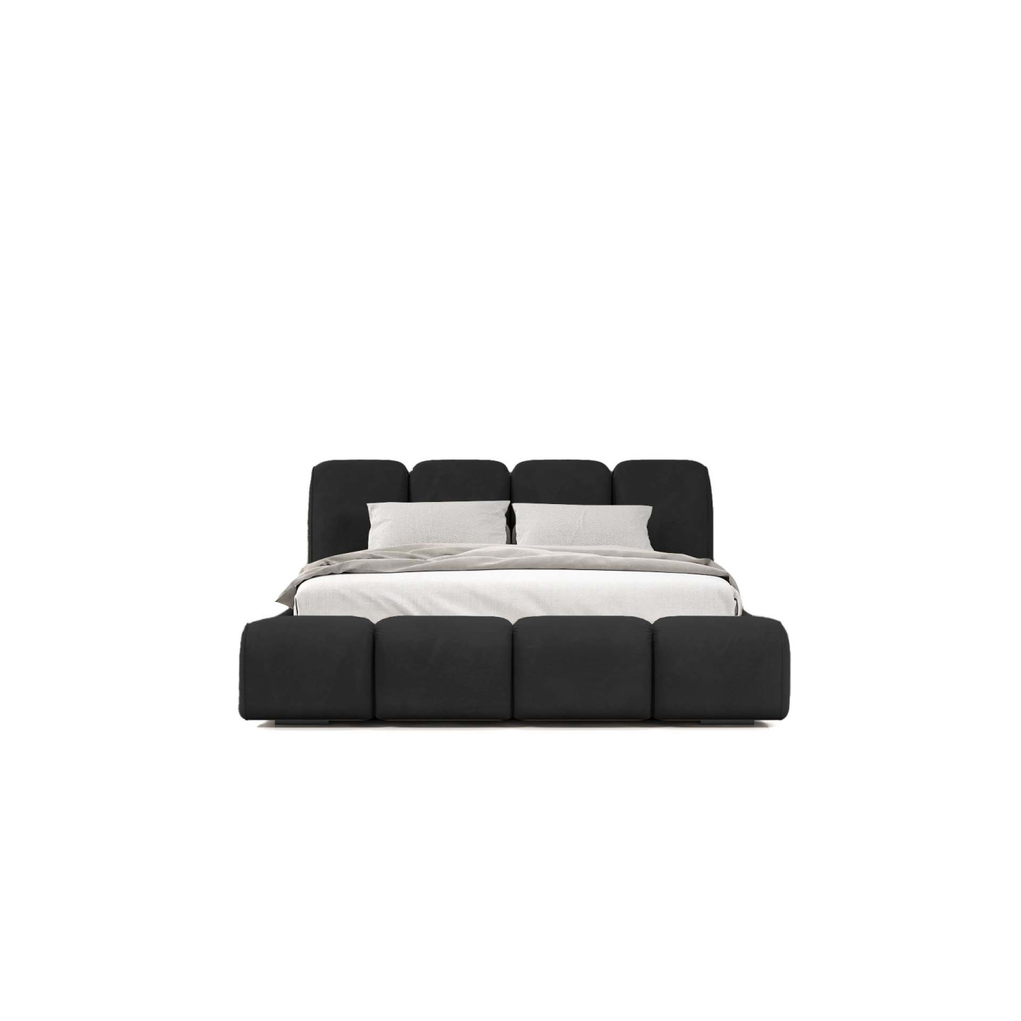 Polsterbett Beltane – Doppelbett mit Bettkasten und luxuriösem Design