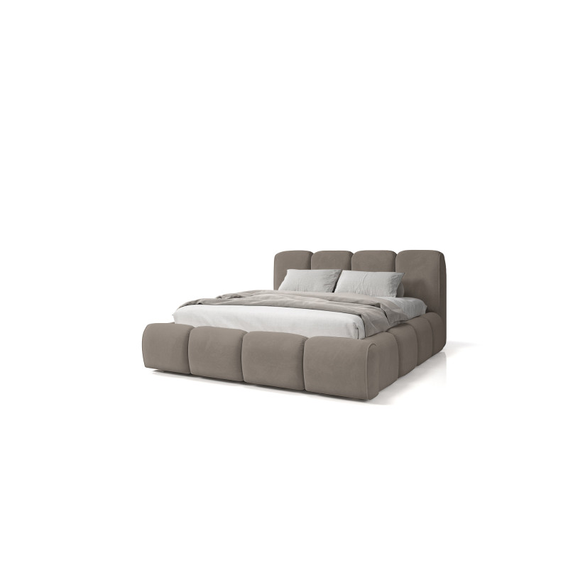 Polsterbett Beltane – Doppelbett mit Bettkasten und luxuriösem Design