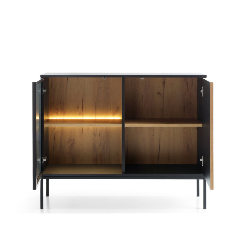 Viel Stauraum und modernes Design – Innenansicht der Callagher Kommode