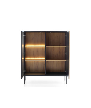 Callagher Highboard ST104 – Modernes Highboard mit LED