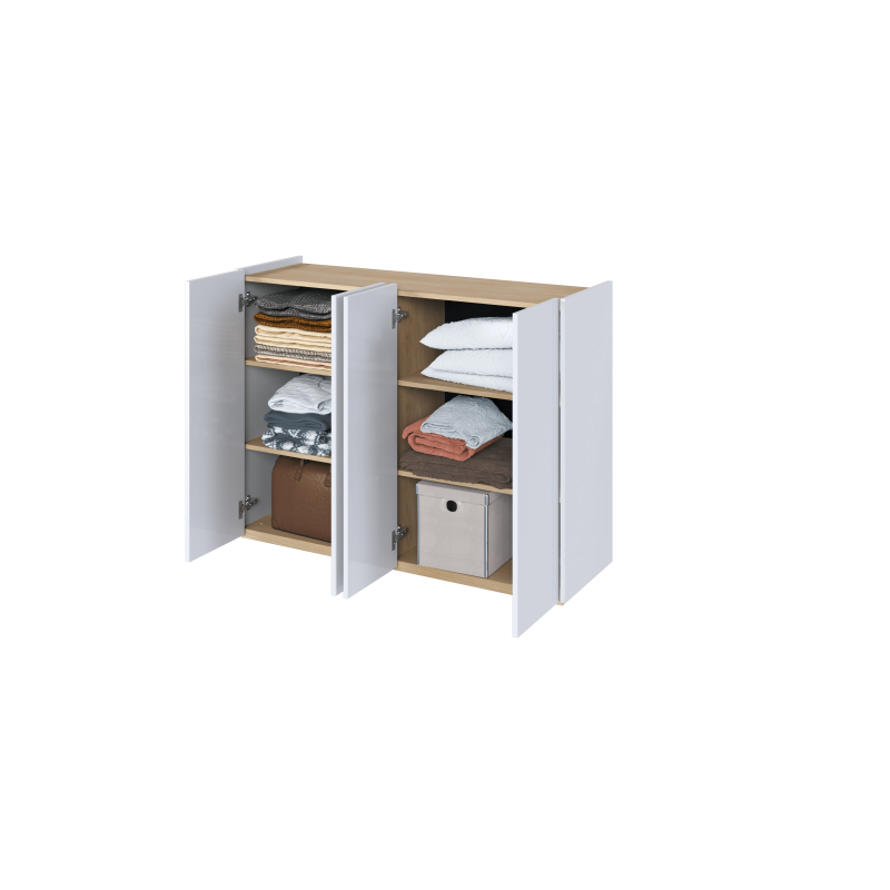 EASY EA-02 Kommode mit Hochglanz-Oberfläche und viel Stauraum