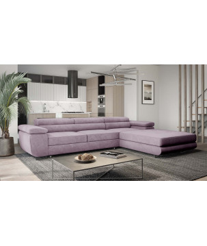 VENUS TWIN - Modernes Ecksofa mit Schlaffunktion und Bettkasten