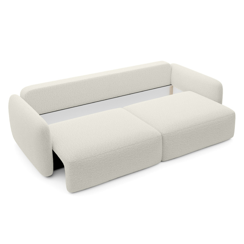 Schlafsofa Boo mit Bouclé-Stoff – Komfort und Stil für Ihr Zuhause