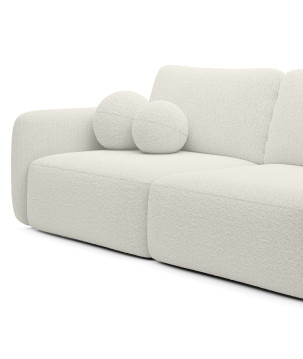 Schlafsofa Boo mit Bouclé-Stoff – Komfort und Stil für Ihr Zuhause