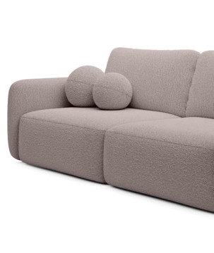 Schlafsofa Boo mit Bouclé-Stoff – Komfort und Stil für Ihr Zuhause