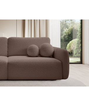 Schlafsofa Boo mit Bouclé-Stoff – Komfort und Stil für Ihr Zuhause