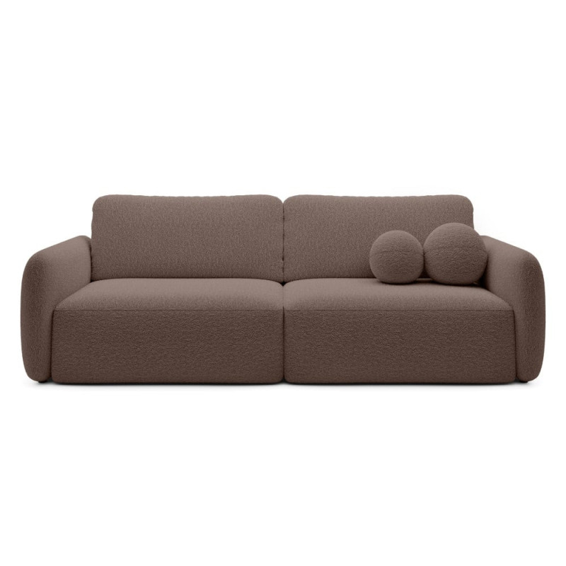 Schlafsofa Boo mit Bouclé-Stoff – Komfort und Stil für Ihr Zuhause