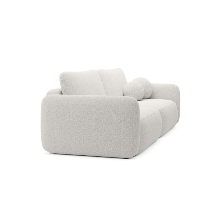 Schlafsofa Boo mit Bouclé-Stoff - 3 Sitzer sofa