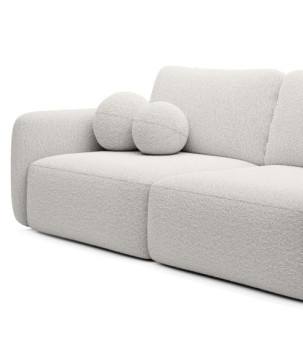 Schlafsofa Boo mit Bouclé-Stoff – Komfort und Stil für Ihr Zuhause