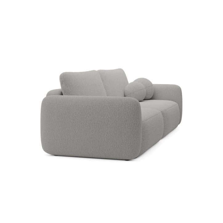 Schlafsofa Boo mit Bouclé-Stoff - 3 Sitzer sofa