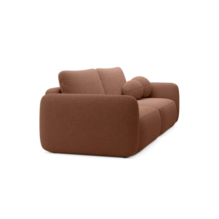 Schlafsofa Boo mit Bouclé-Stoff - 3 Sitzer sofa