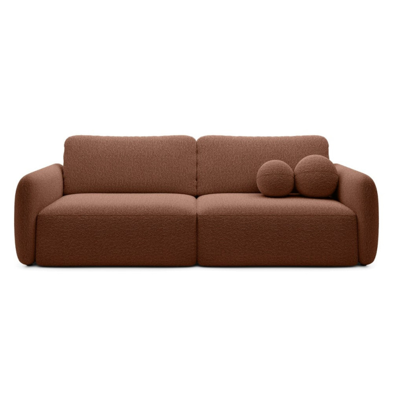 Schlafsofa Boo mit Bouclé-Stoff – Komfort und Stil für Ihr Zuhause