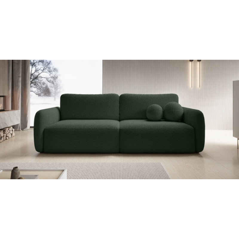 Schlafsofa Boo mit Bouclé-Stoff – Komfort und Stil für Ihr Zuhause