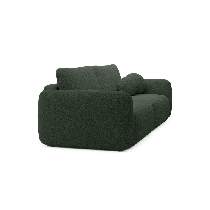 Schlafsofa Boo mit Bouclé-Stoff - 3 Sitzer sofa