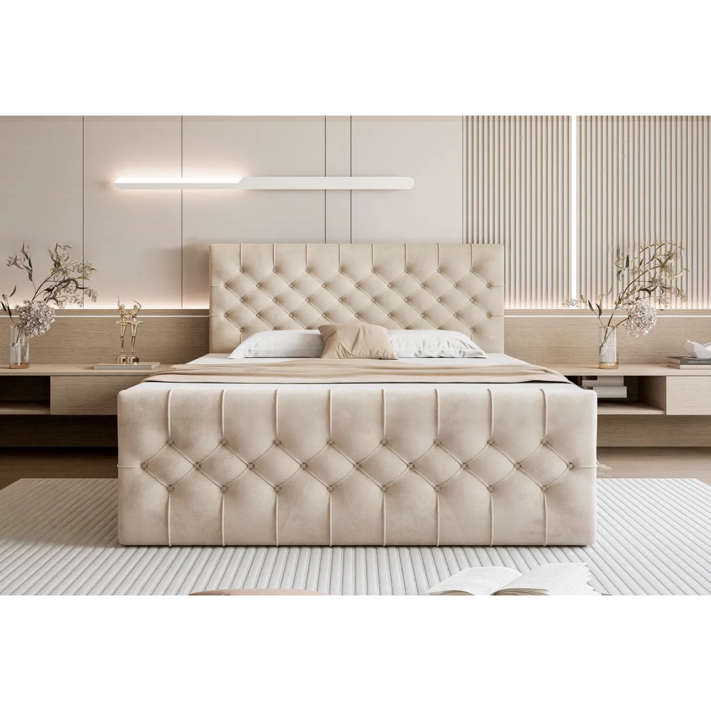 Boxspringbett Tauriel mit Stauraum