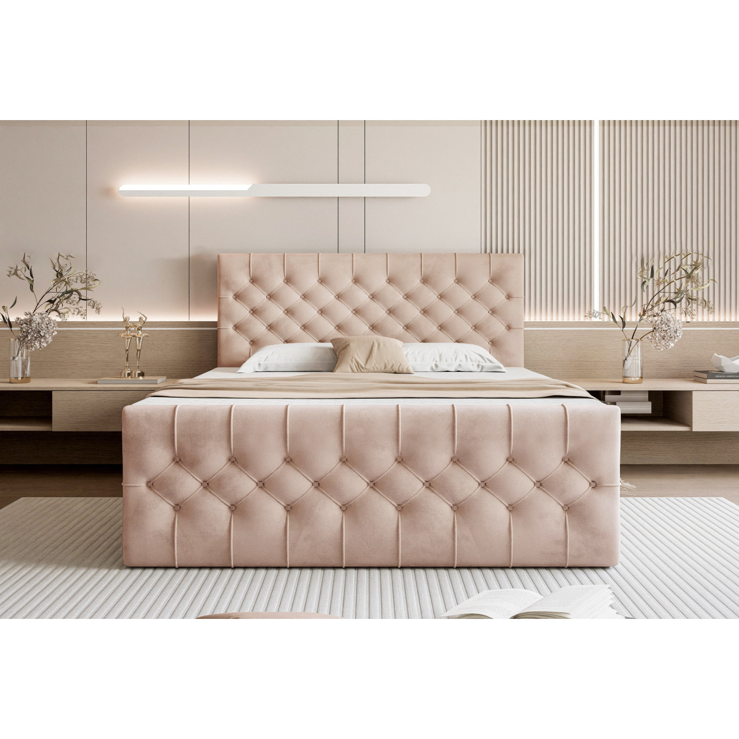 Boxspringbett Tauriel mit Stauraum – Luxus für Ihr Schlafzimmer