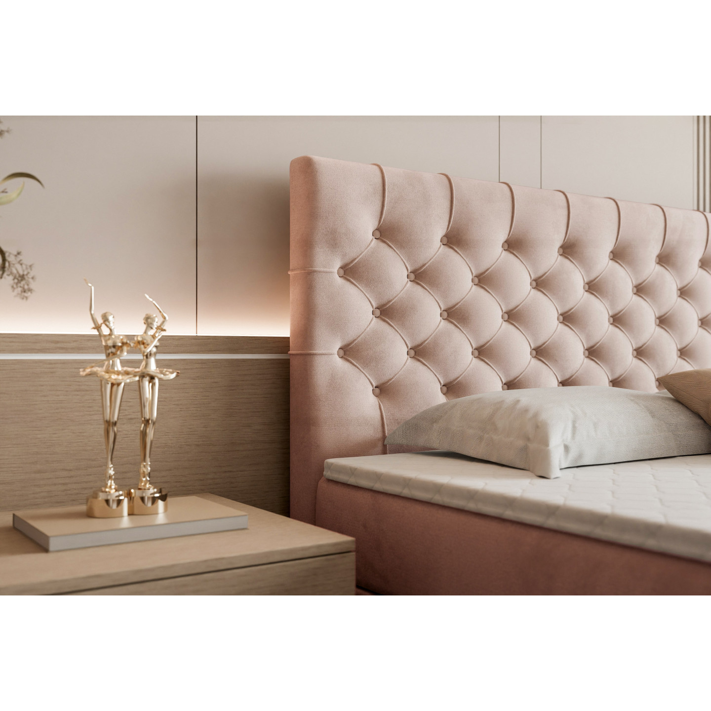 Boxspringbett Tauriel mit Stauraum – Luxus für Ihr Schlafzimmer