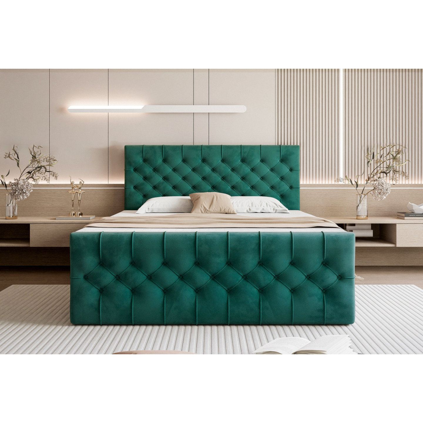 Boxspringbett Tauriel mit Stauraum – Luxus für Ihr Schlafzimmer