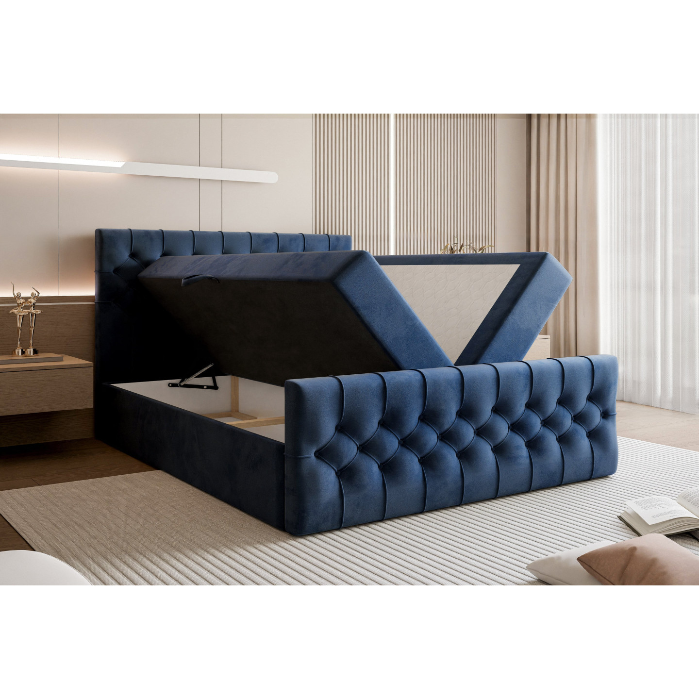 Boxspringbett Tauriel mit Stauraum – Luxus für Ihr Schlafzimmer