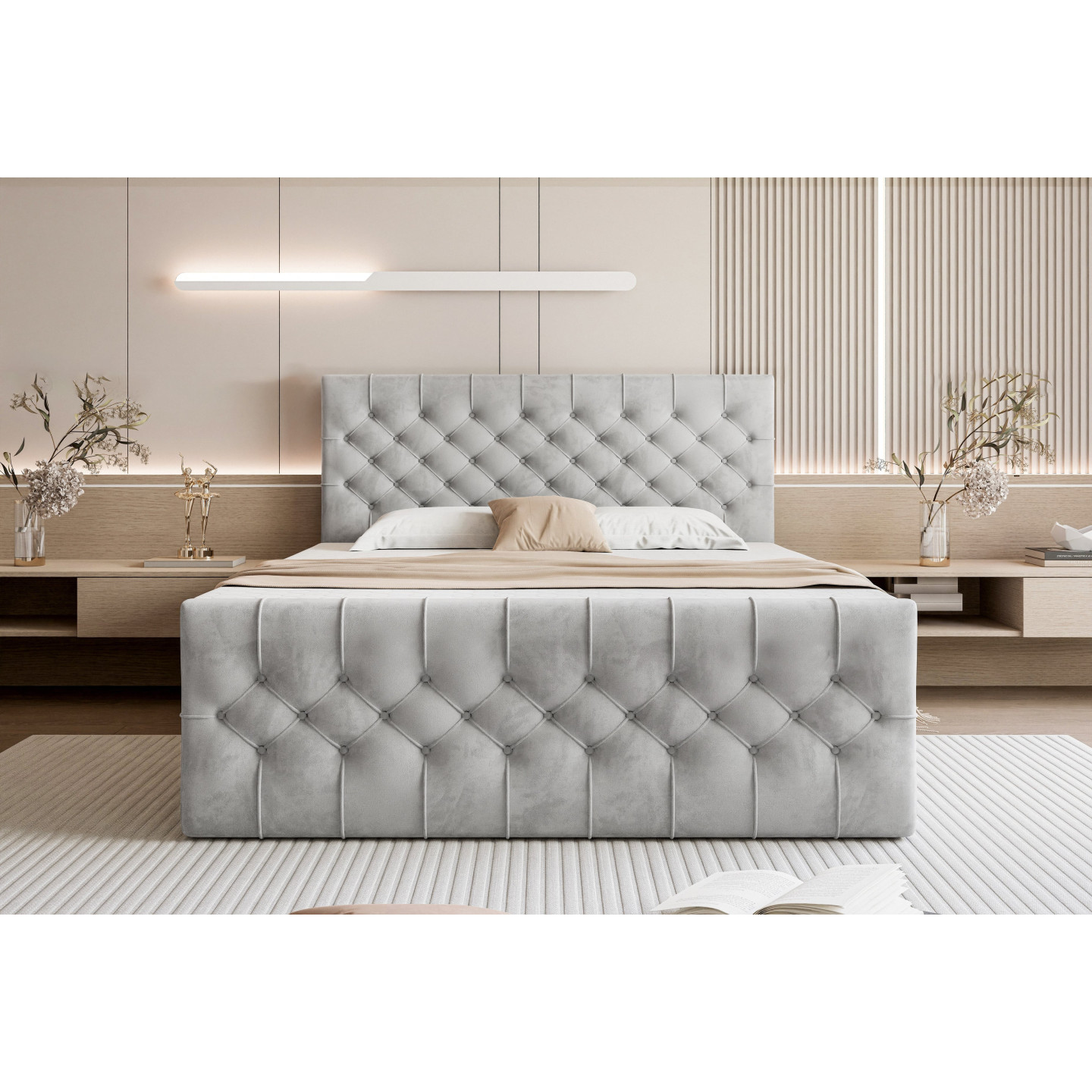 Boxspringbett Tauriel mit Stauraum – Luxus für Ihr Schlafzimmer