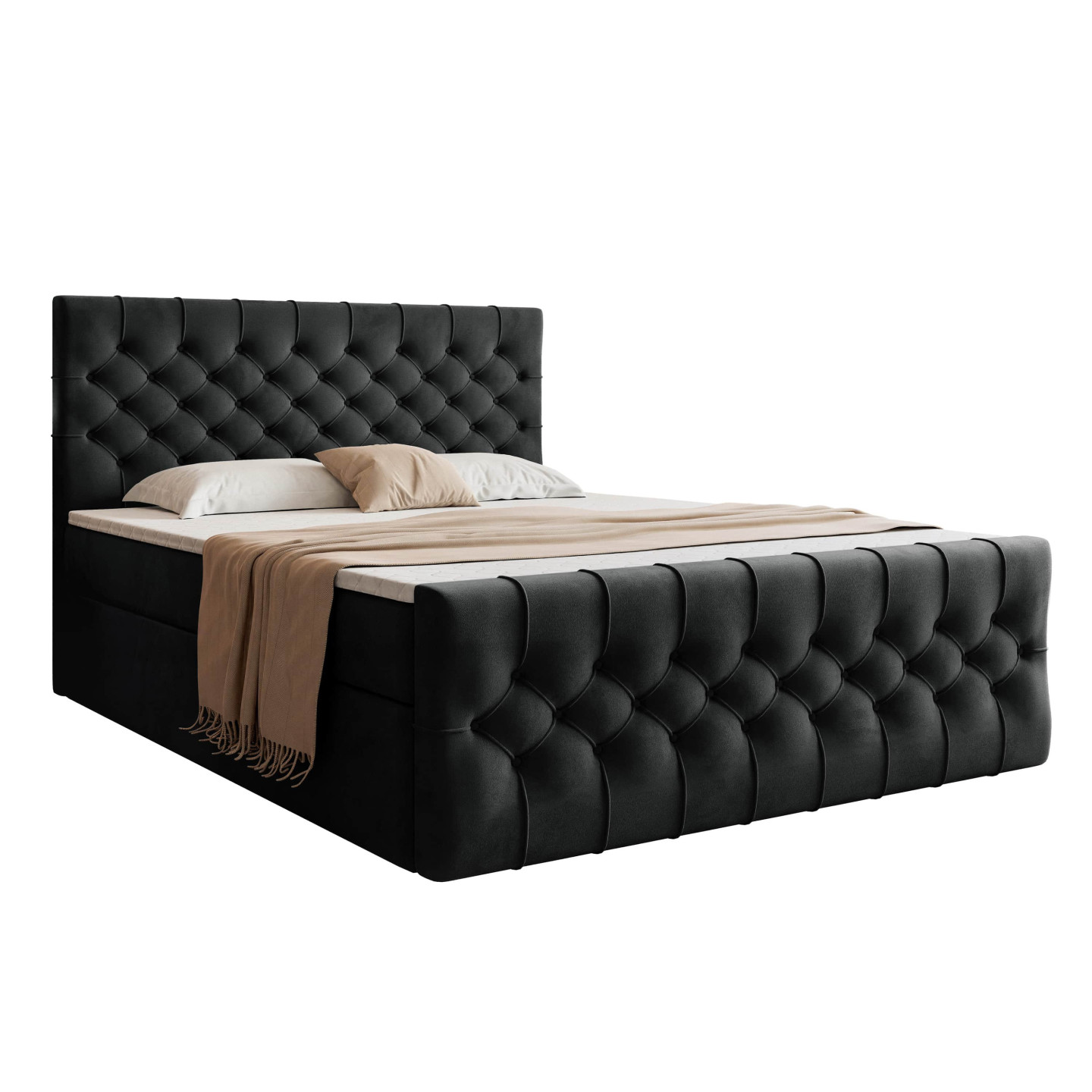 Boxspringbett Tauriel mit Stauraum – Luxus für Ihr Schlafzimmer
