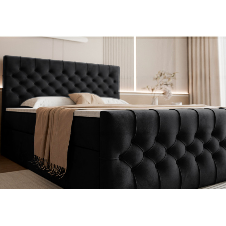 Boxspringbett Tauriel mit Stauraum – Luxus, Komfort und Funktionalität