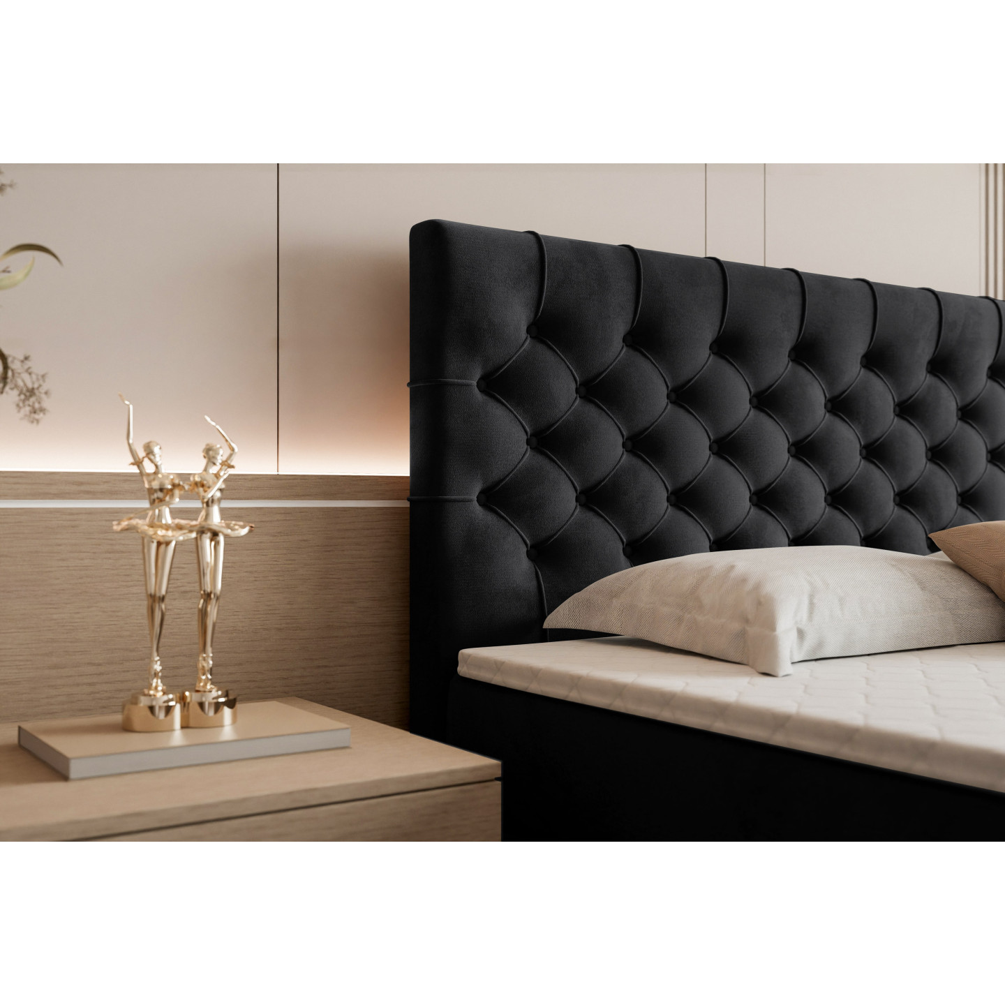 Boxspringbett Tauriel mit Stauraum – Luxus für Ihr Schlafzimmer